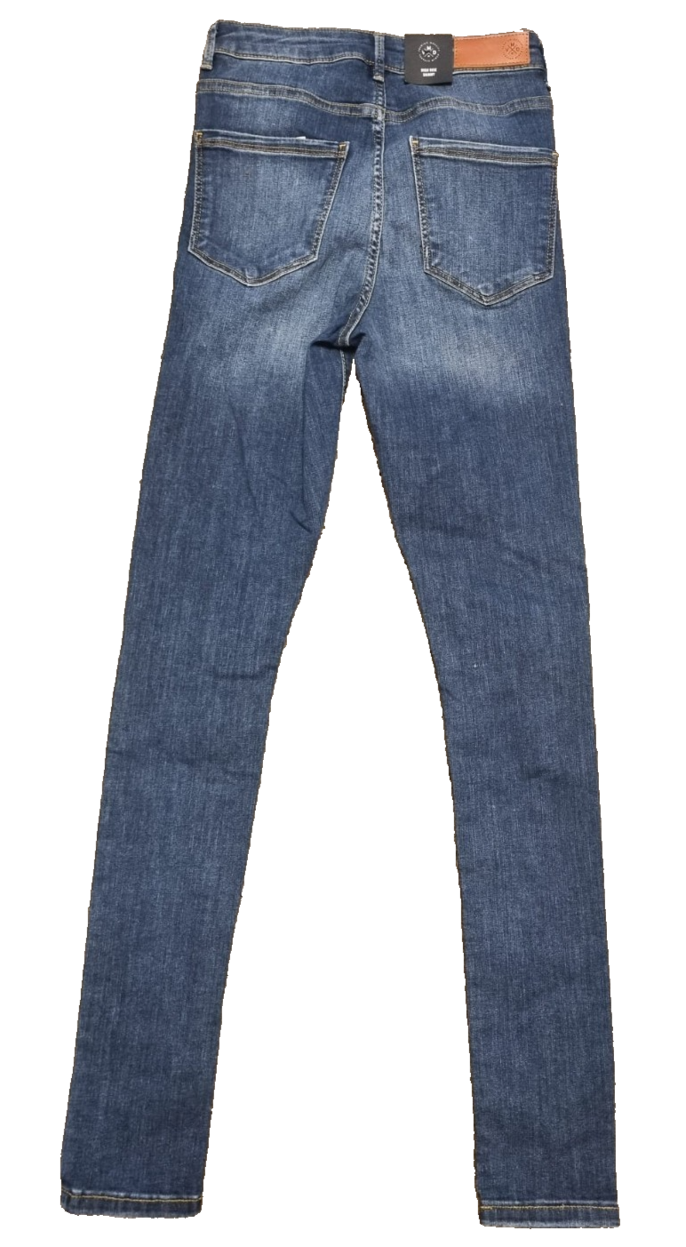 Vero Moda Damen Jeans Sophia S L32 Blau Skinny High Rise 10198525 M4