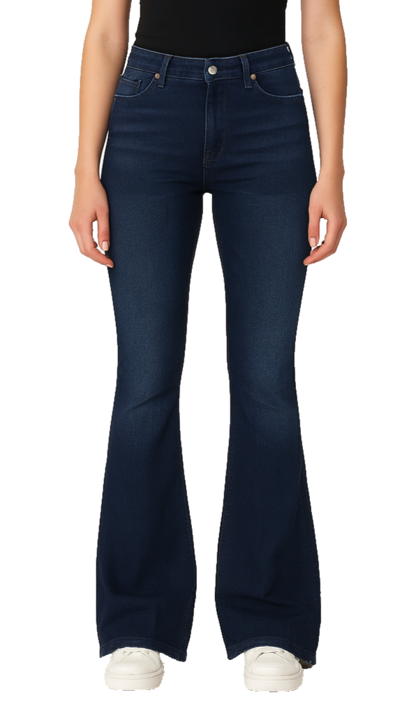 Diesel Skinzee-Flarre H Damen Jeans Super Slim Flare High Waist W25 L32 0675H D7