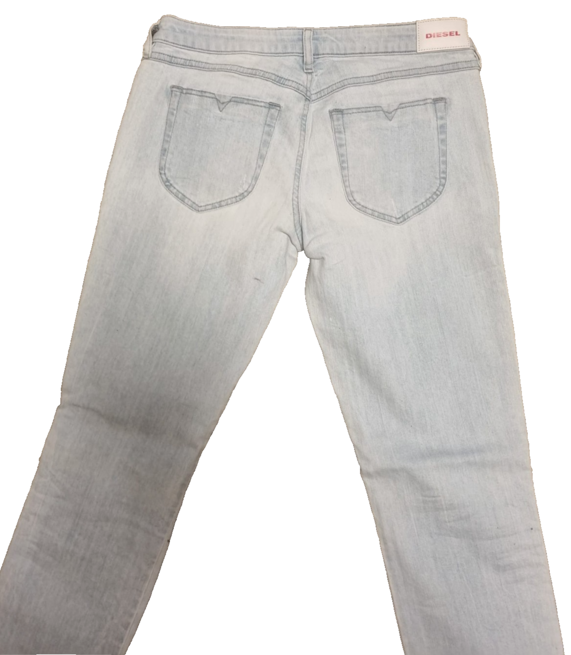 DIESEL Damen Jeans Gracey W29 L34 Super Slim Skinny Low Waist Hellblau 0689L  M5