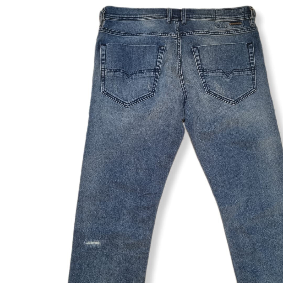 Herren Jeans DIESEL TEPPHAR W32 L32 Slim Carrot Blau 084VI Hose