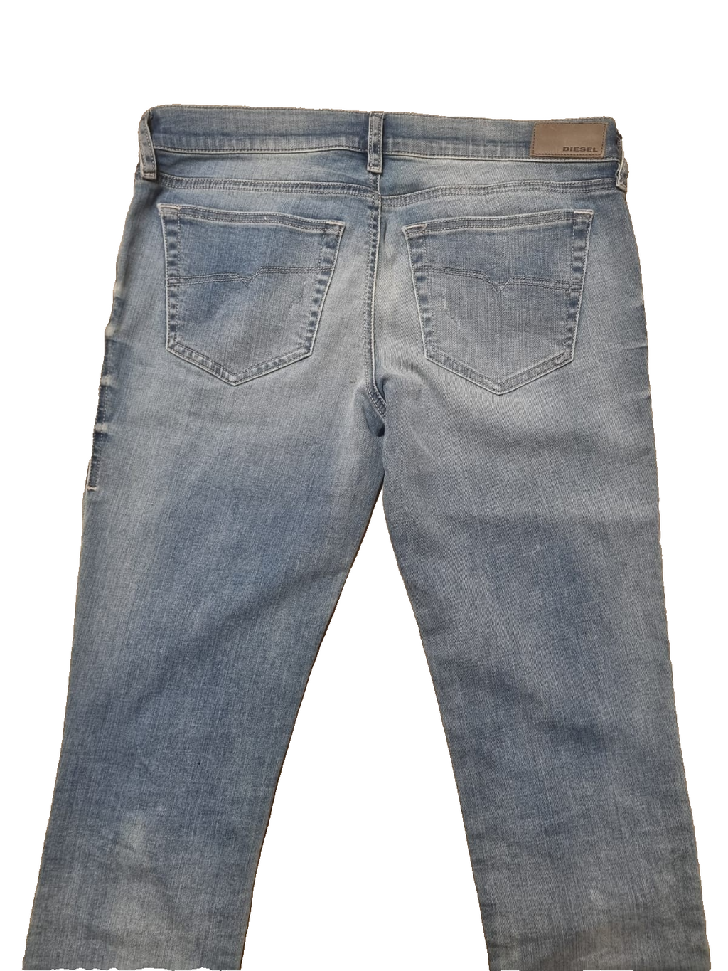 DIESEL Damen Jeans Grupee W30 L30 Blau Super Slim Skinny Low Waist R51Y8 K2