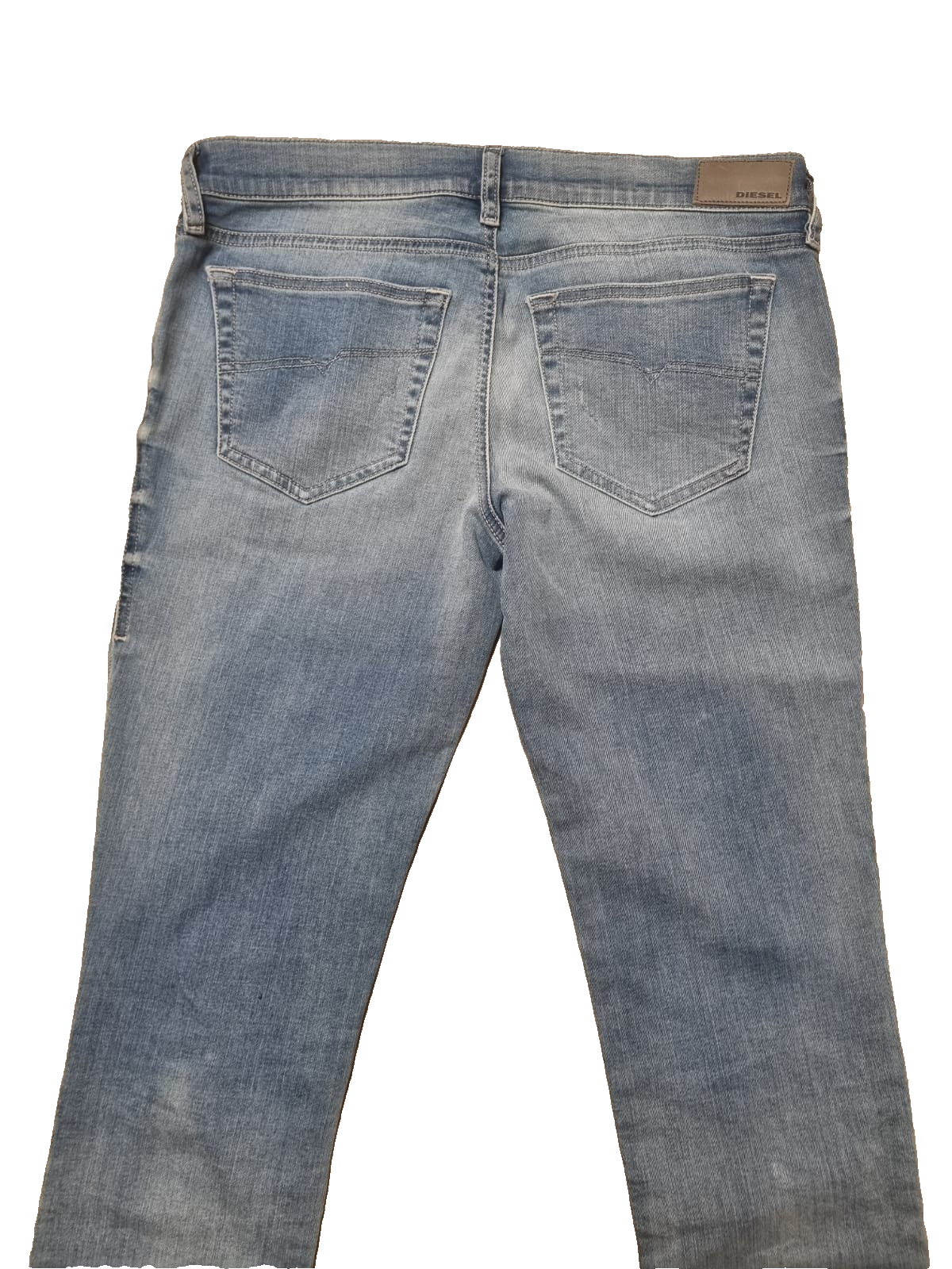 DIESEL Damen Jeans Grupee W30 L30 Blau Super Slim Skinny Low Waist R51Y8 K2