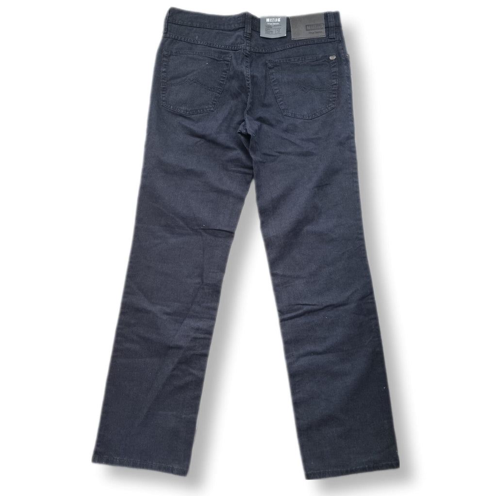 MUSTANG Tramper Herren Jeans Denim Jeanshose W35 L34 Blau Slim Medium BR1E3
