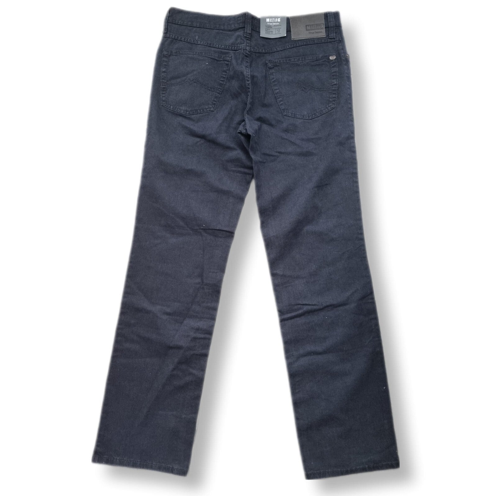 MUSTANG Tramper Herren Jeans Denim Jeanshose W35 L34 Blau Slim Medium BR1E3