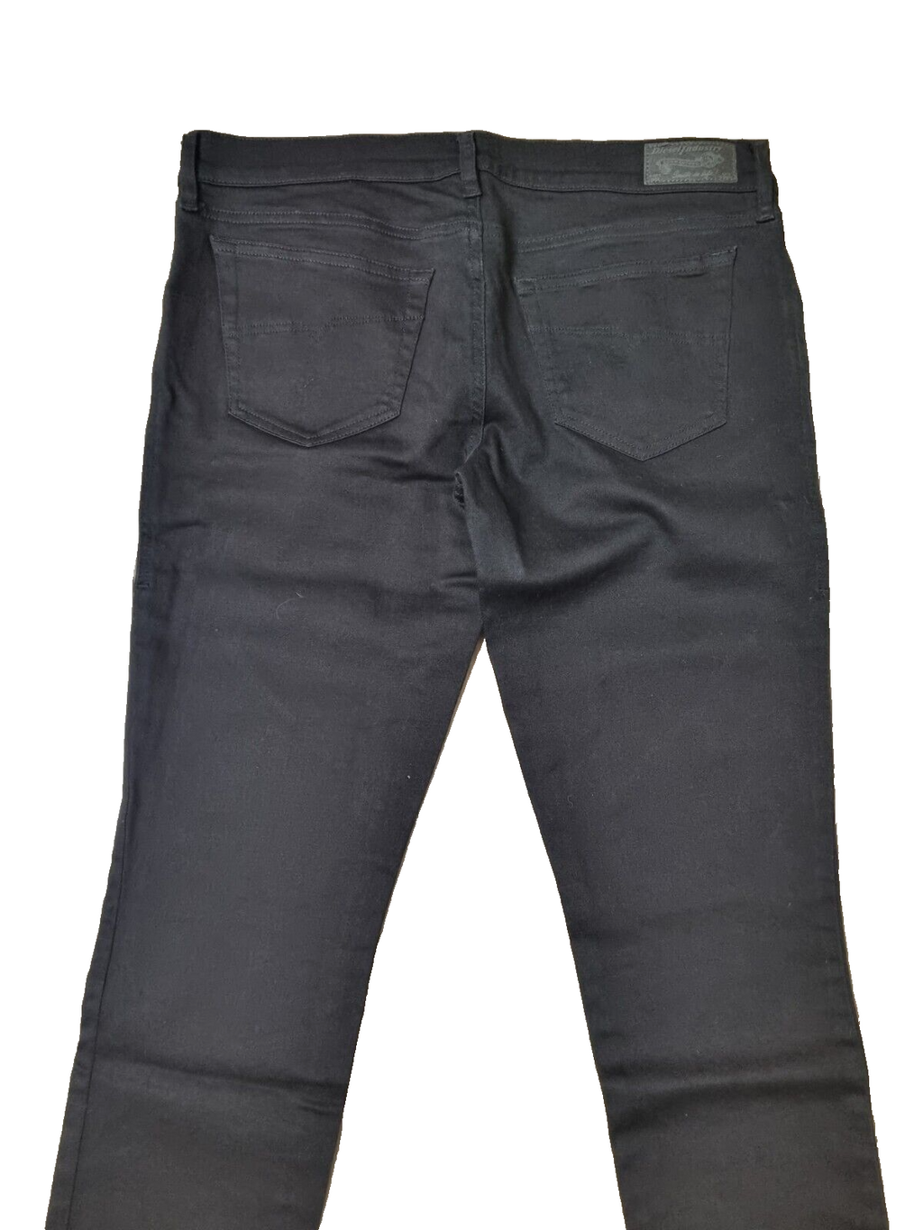 DIESEL Damen Jeans Grupee 0800R Stretch Schwarz W32 L32 Super Slim Fit BR1C2