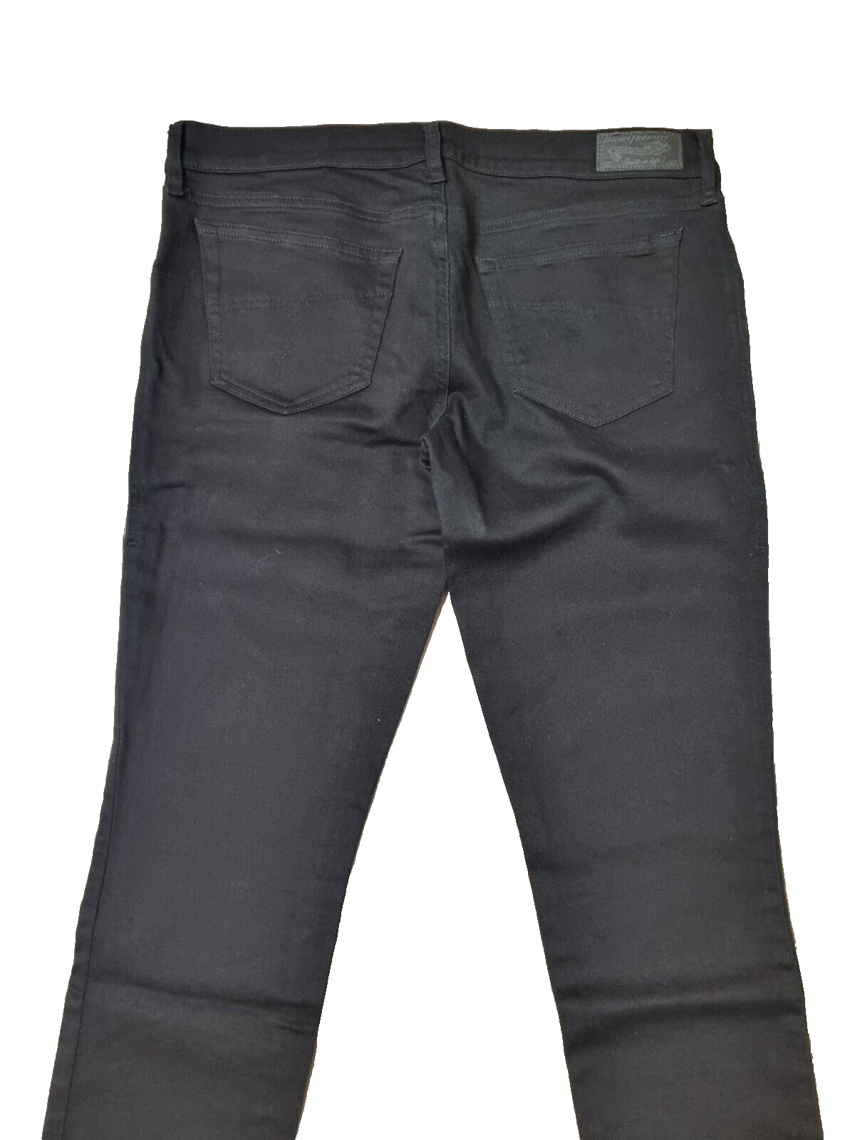 DIESEL Damen Jeans Grupee 0800R Stretch Schwarz W32 L32 Super Slim Fit BR1C2