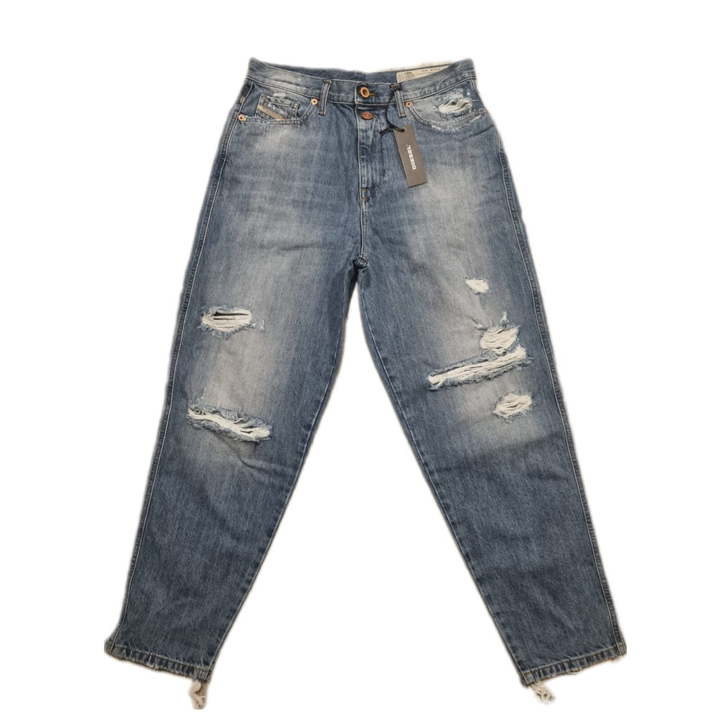 DIESEL Damenjeans ALYS 084ZE Straight Regular Waist Jeans Hose W29 L30 BR1B1