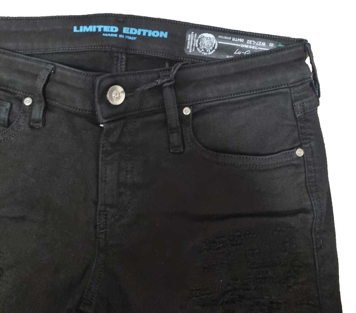 DIESEL Damen Jeans LU-GRACEY W27 L32 Super Slim Skinny Low Waist Limited Ed K2